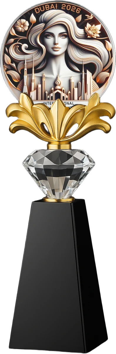 IDBA 2026 award trophy